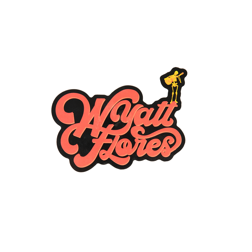 Wyatt Flores Logo Sticker