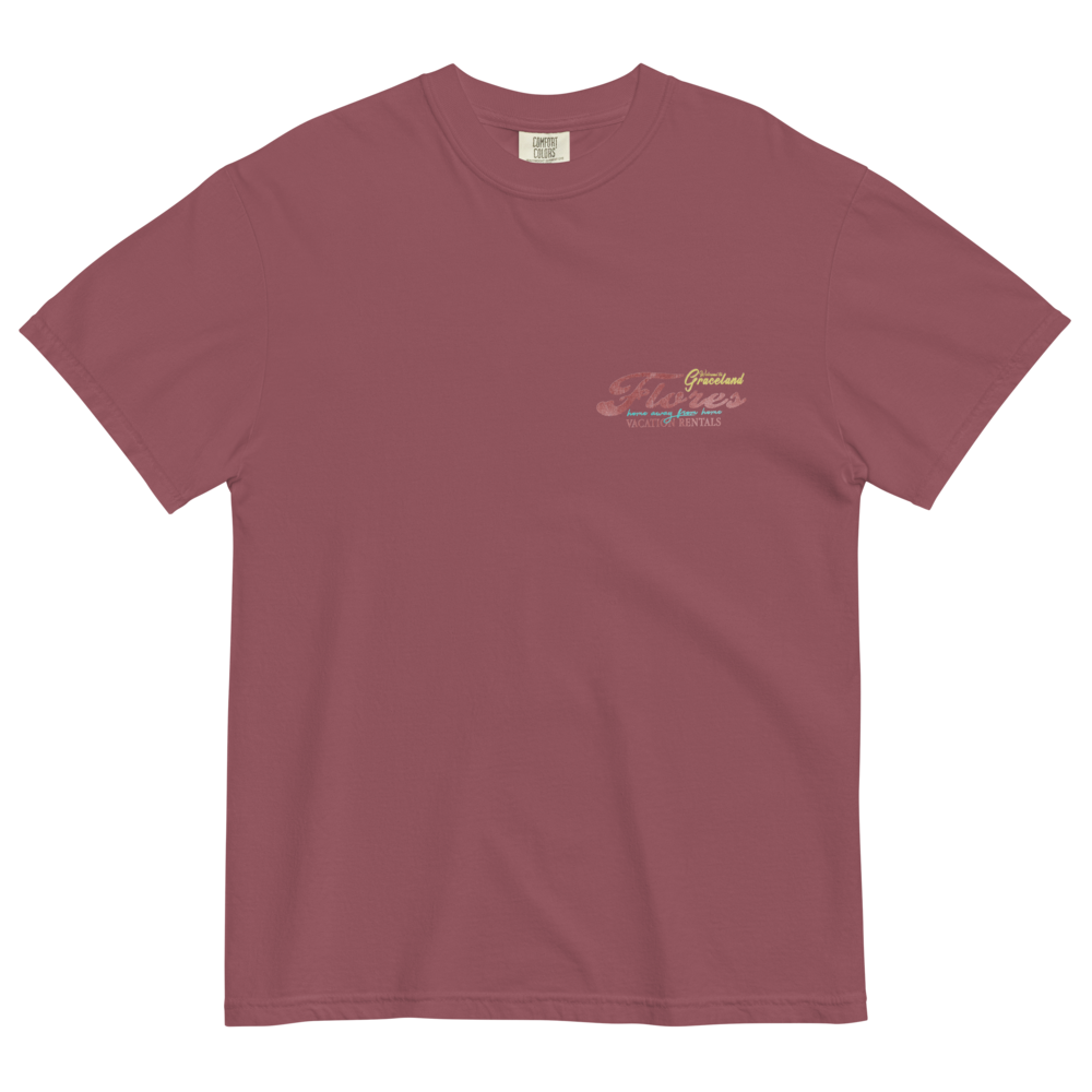 Graceland Vacation Red T-Shirt Front
