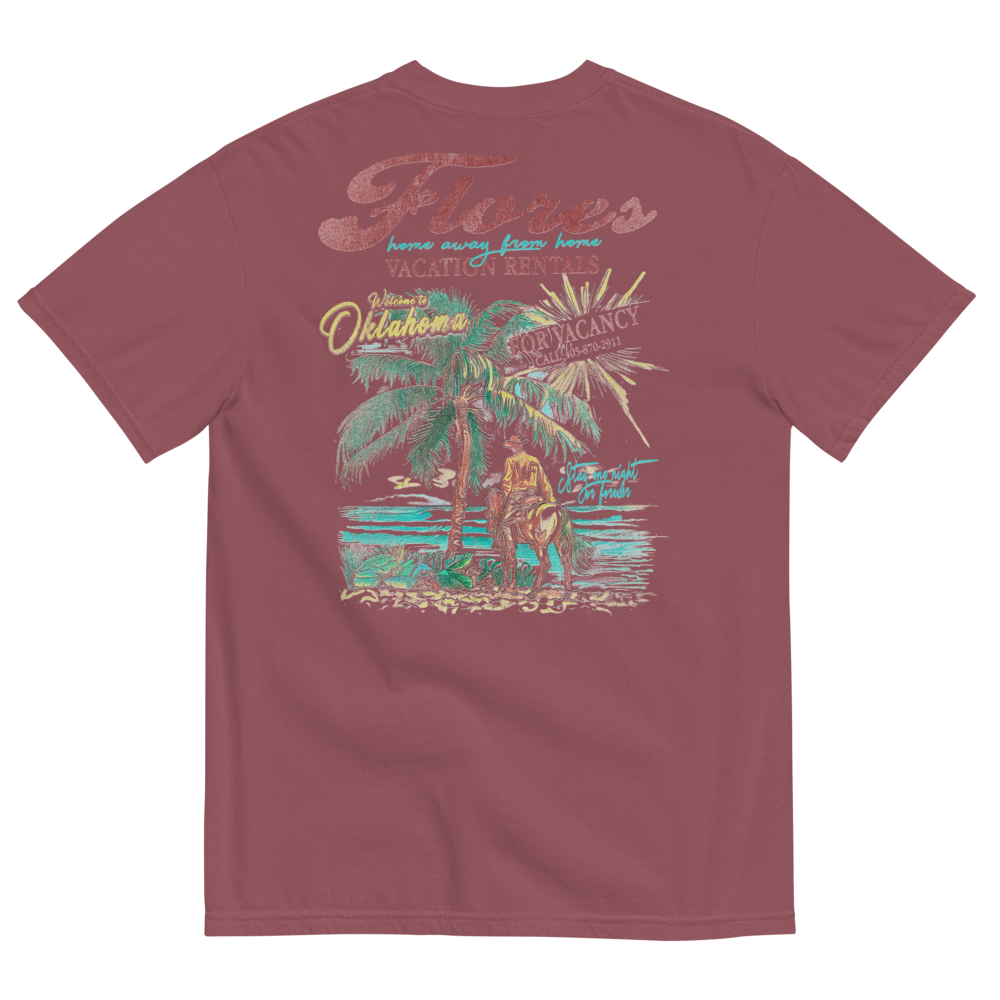 Graceland Vacation Red T-Shirt Back