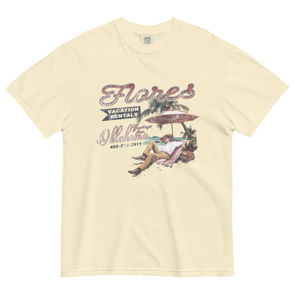 Flores Vacation Rental Ivory T-Shirt