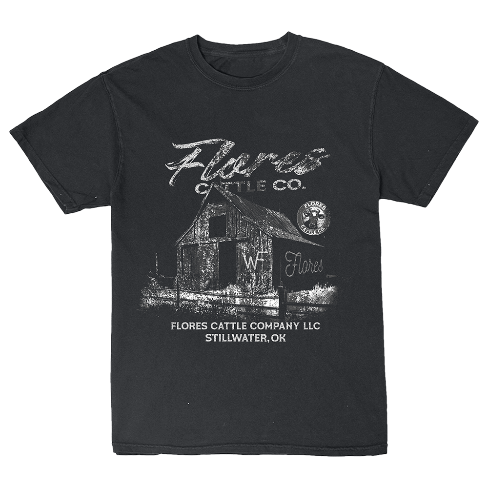 Flores Cattle Co. Stillwater T-Shirt in Black