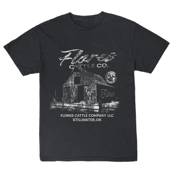 Flores Cattle Co. Stillwater T-Shirt in Black