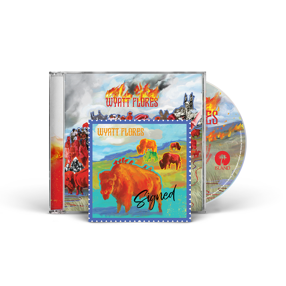 高級感 Stamp Signed + CD Plains The To Welcome - Store Official Flores Wyatt その他